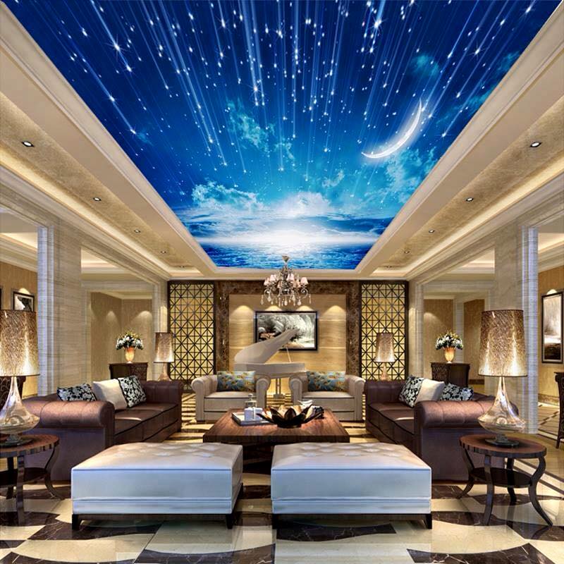 Bergama ahşap asma tavan – 3d gergi örneği